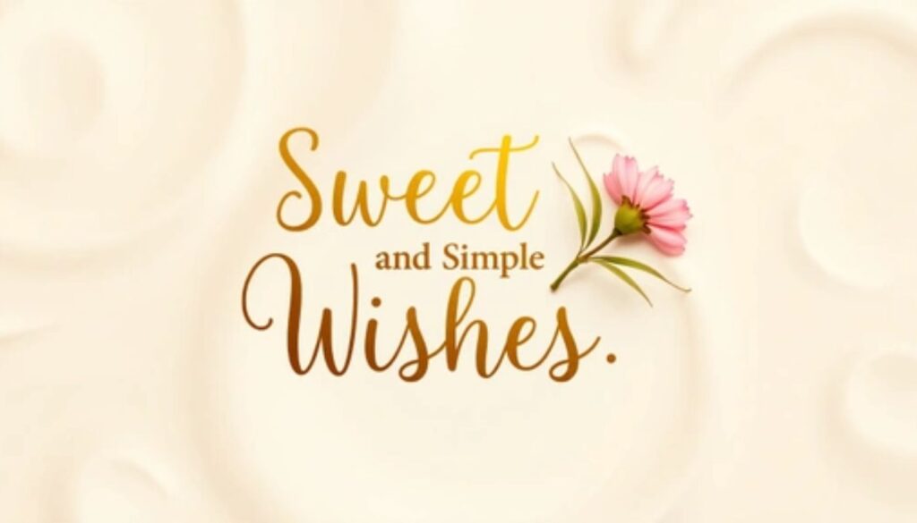 Sweet and Simple Wishes