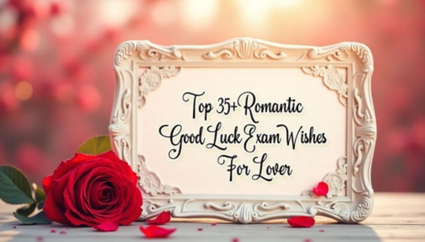 Top 35+ Romantic Good Luck Exam Wishes for Lover