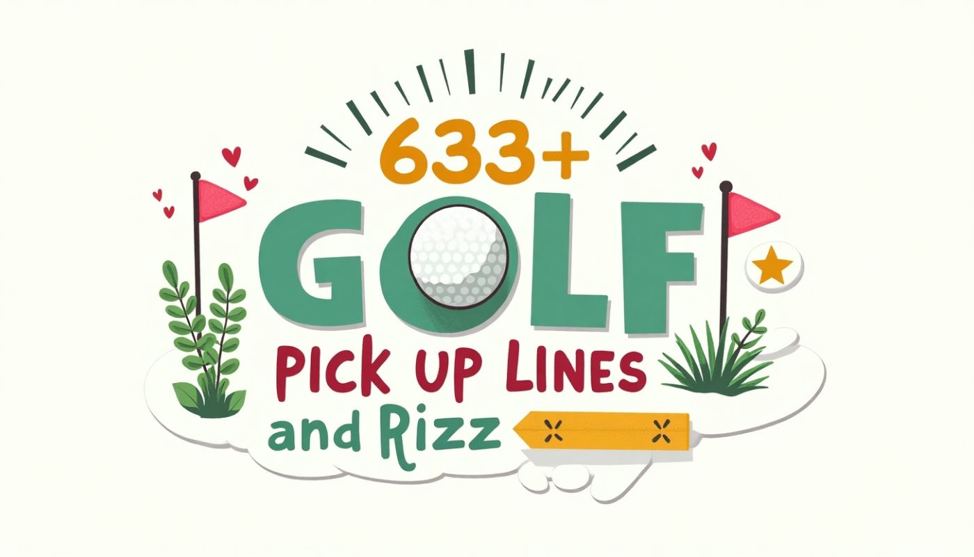 633+ Golf Pick Up Lines and Rizz [Funny, Flirty & Cheesy]